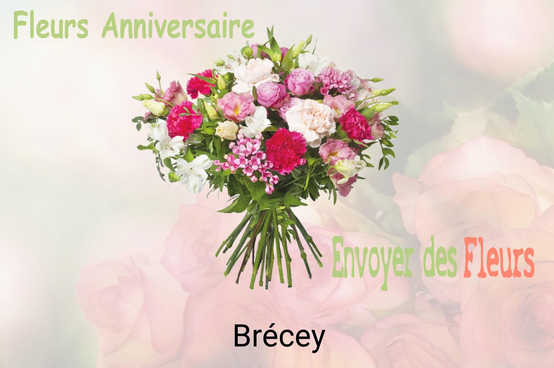 Bouquet de fleurs d’anniversaire livré à Brécey